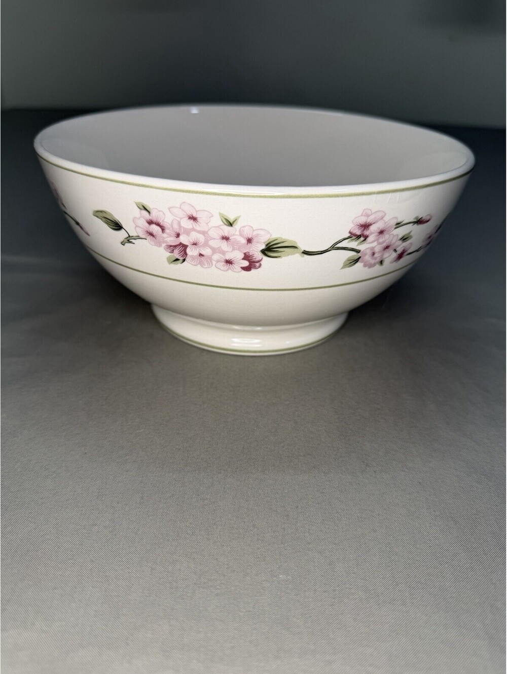 MSO Floral Ceramic Serving Bowl - Dishwasher Safe